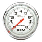 2-5/8 In. TACHOMETER 0-8000 RPM WHITE PRO-CYCLE