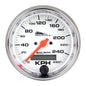 3-3/4 In. SPEEDOMETER 0-160 MPH WHITE PRO-CYCLE