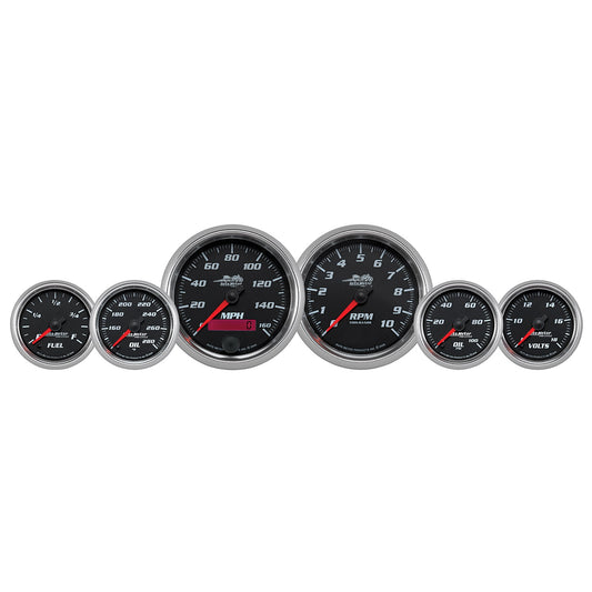 6 PIECE BAGGER KIT 160 MPH/0-10000 RPM/100 PSI/140-280 Fahrenheit/8-18V/280OE-0OF BLACK PRO-CYCLE