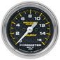 2-1/16 In. PYROMETER 0-1600 Fahrenheit MARINE CARBON FIBER