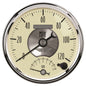 5 In. TACHOMETER/SPEEDOMETER COMBO 8K RPM/120 MPH PRESTIGE ANTIQUE IVORY