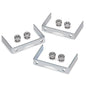 GAUGE BRACKET KIT 2-5/8 In.  ALUMINUM QTY 3