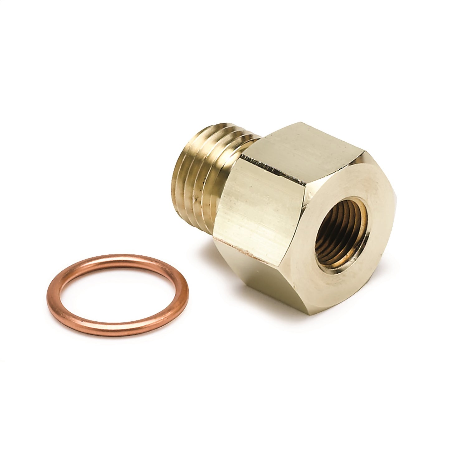 FITTING ADAPTER METRIC M14X1.5 MALE TO 1/8 In. NPTF FEMALE BRASS