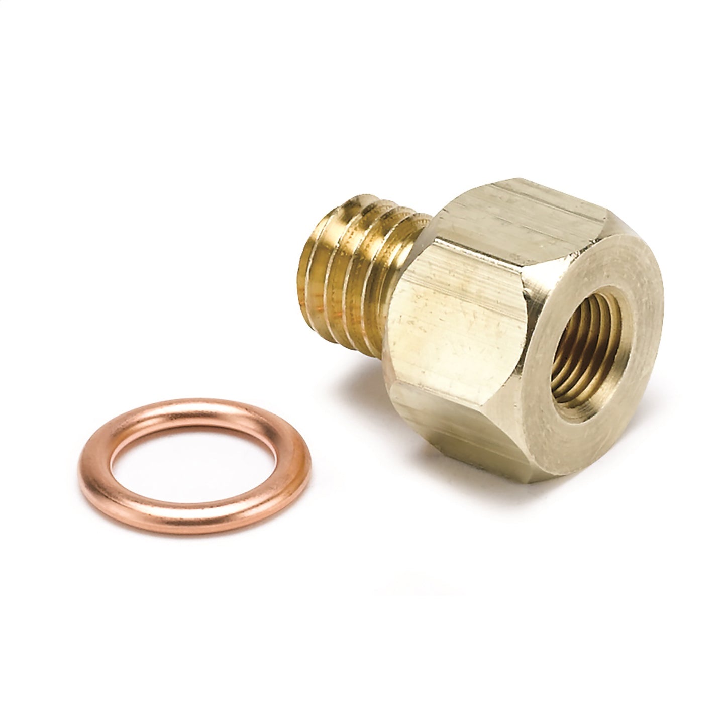 FITTING ADAPTER METRIC M12X1.75 MALE TO 1/8 In. NPTF FEMALE BRASS