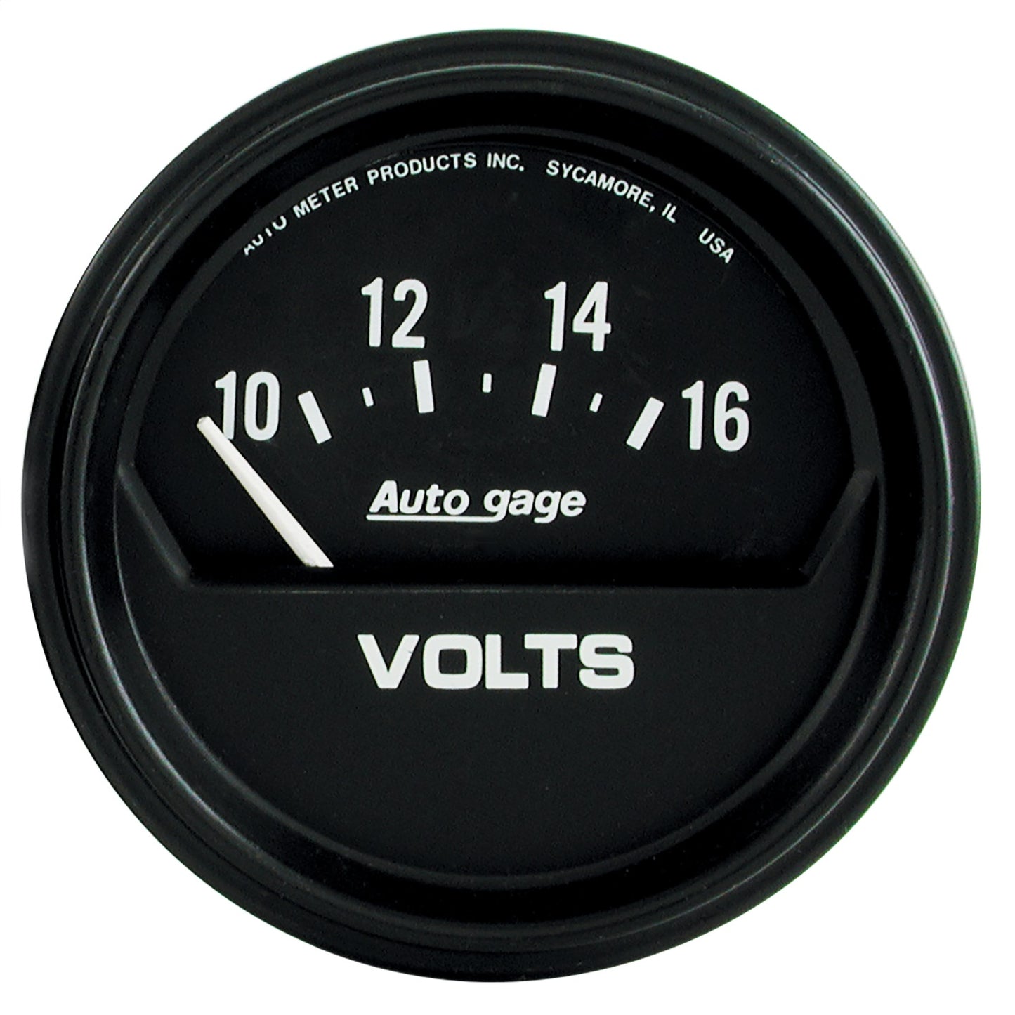 2-5/8 In. VOLTMETER 10-16V AUTO GAGE