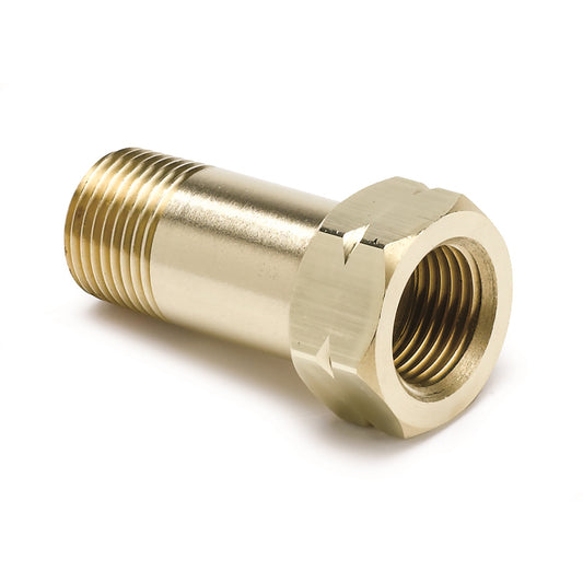 FITTING ADAPTER 3/8 In. NPT MALE EXTENSION BRASS FOR AUTO GAGE MECH. TEMP.