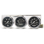 GAUGE CONSOLE OILP/WTMP/VOLT 2-5/8 In.  100 PSI/280 Fahrenheit/16V BLK DIAL CHROME BZL AG
