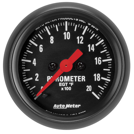 2-1/16 In. PYROMETER 0-2000 Fahrenheit Z-SERIES