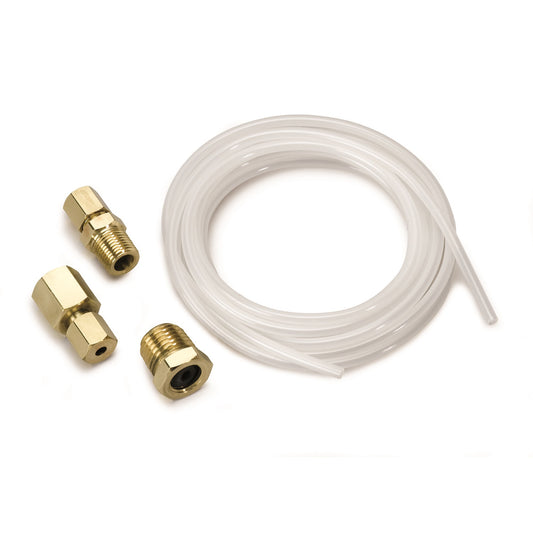 TUBING NYLON 1/8 In.  10FT. LENGTH INCL. 1/8 In. NPTF BRASS COMPRESSION FITTINGS