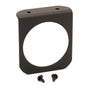 GAUGE MOUNTING PANEL SINGLE 2-5/8 In.  BLACK ALUMINUM