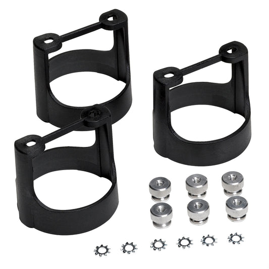 GAUGE BRACKET KIT 2-5/8 In.  BLACK COMPOSITE QTY 3