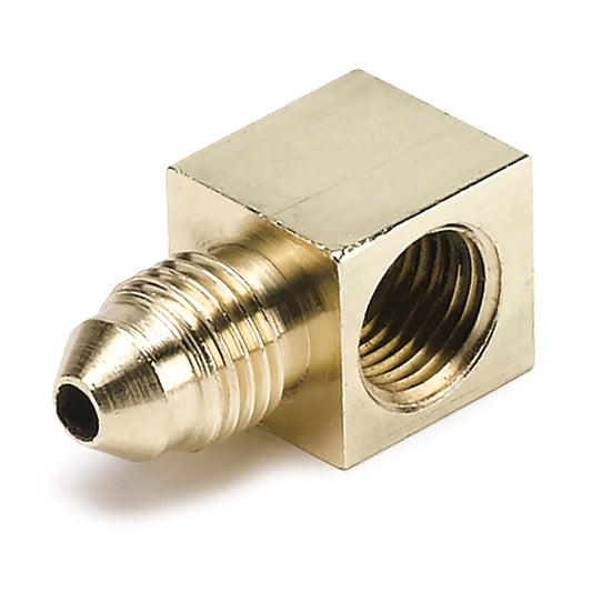 FITTING ADAPTER 90  1/8 In. NPTF FEMALE TO -3AN MALE BRASS