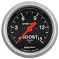 AutoMeter 2-1/16 in. Boost Gauge 0-15 PSI Sport-Comp - ATM-3350