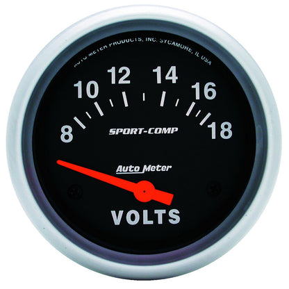 2-5/8 In. VOLTMETER 8-18V SPORT-COMP