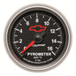2-1/16 In. PYROMETER 0-1600 Fahrenheit GM BLACK