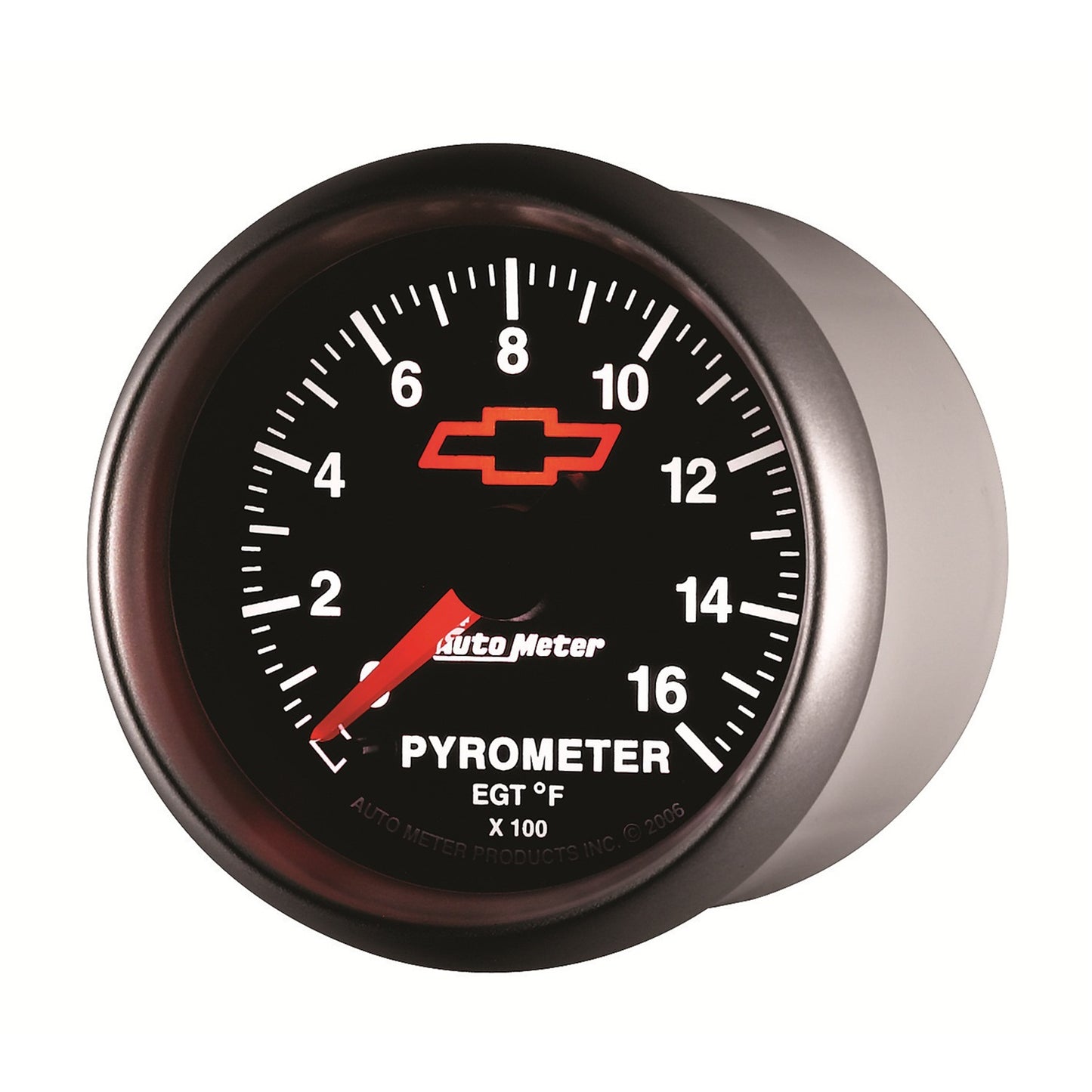2-1/16 In. PYROMETER 0-1600 Fahrenheit GM BLACK
