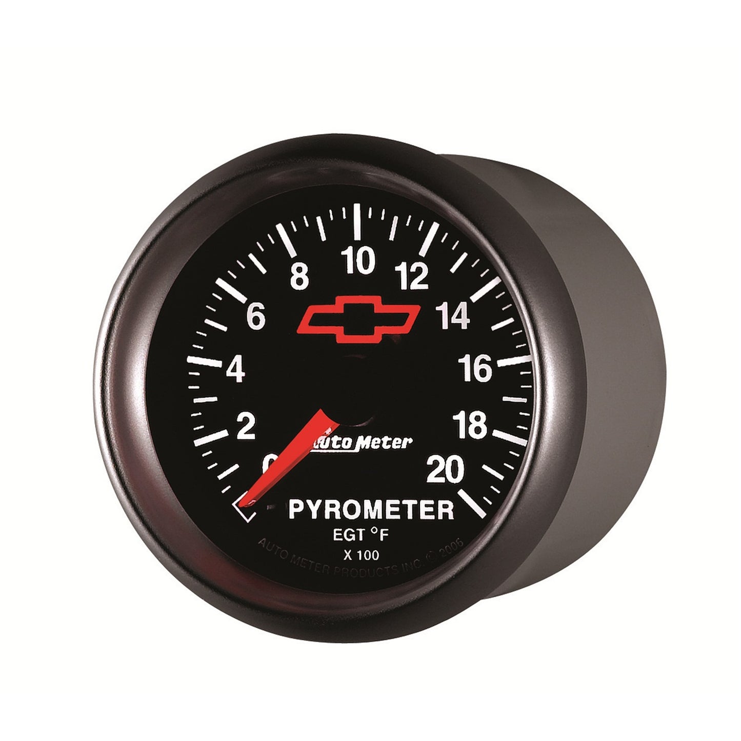 2-1/16 In. PYROMETER 0-2000 Fahrenheit GM BLACK