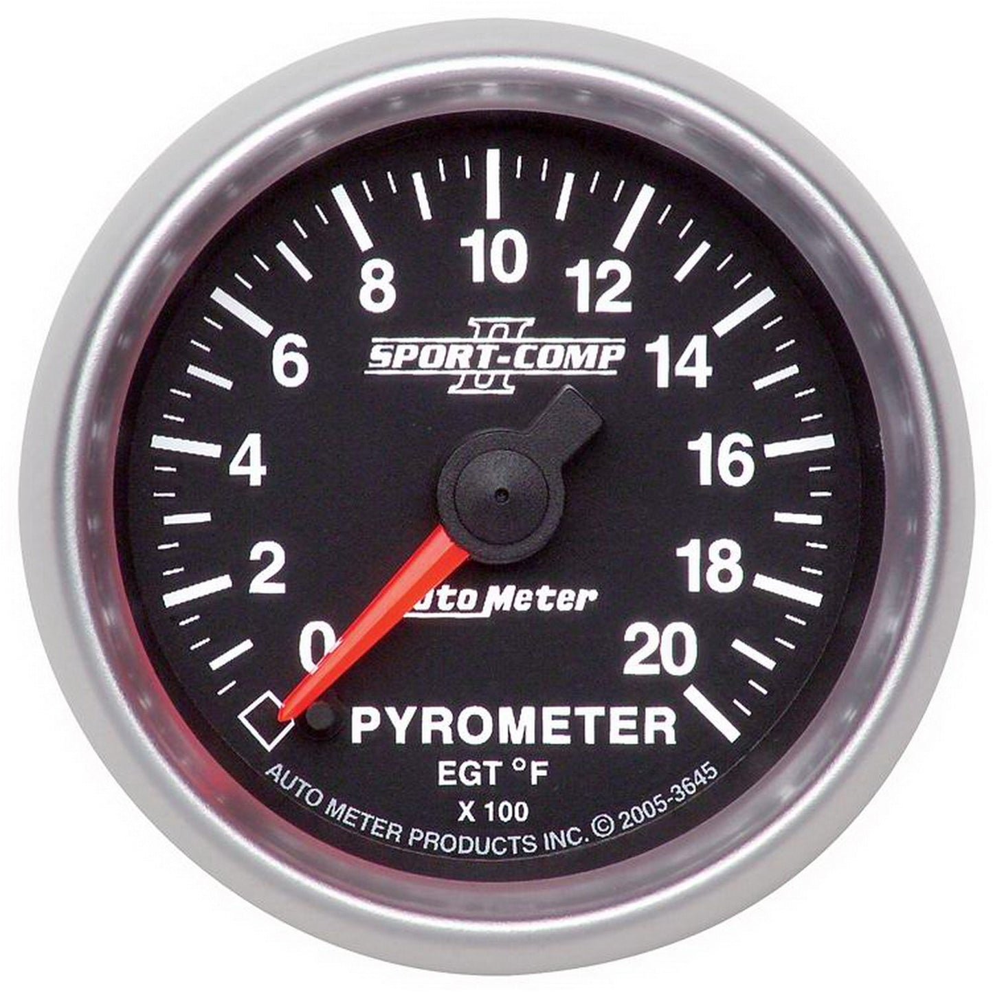 2-1/16in PYROMETER 0-2000 Deg Deg F SPORT-COMP II