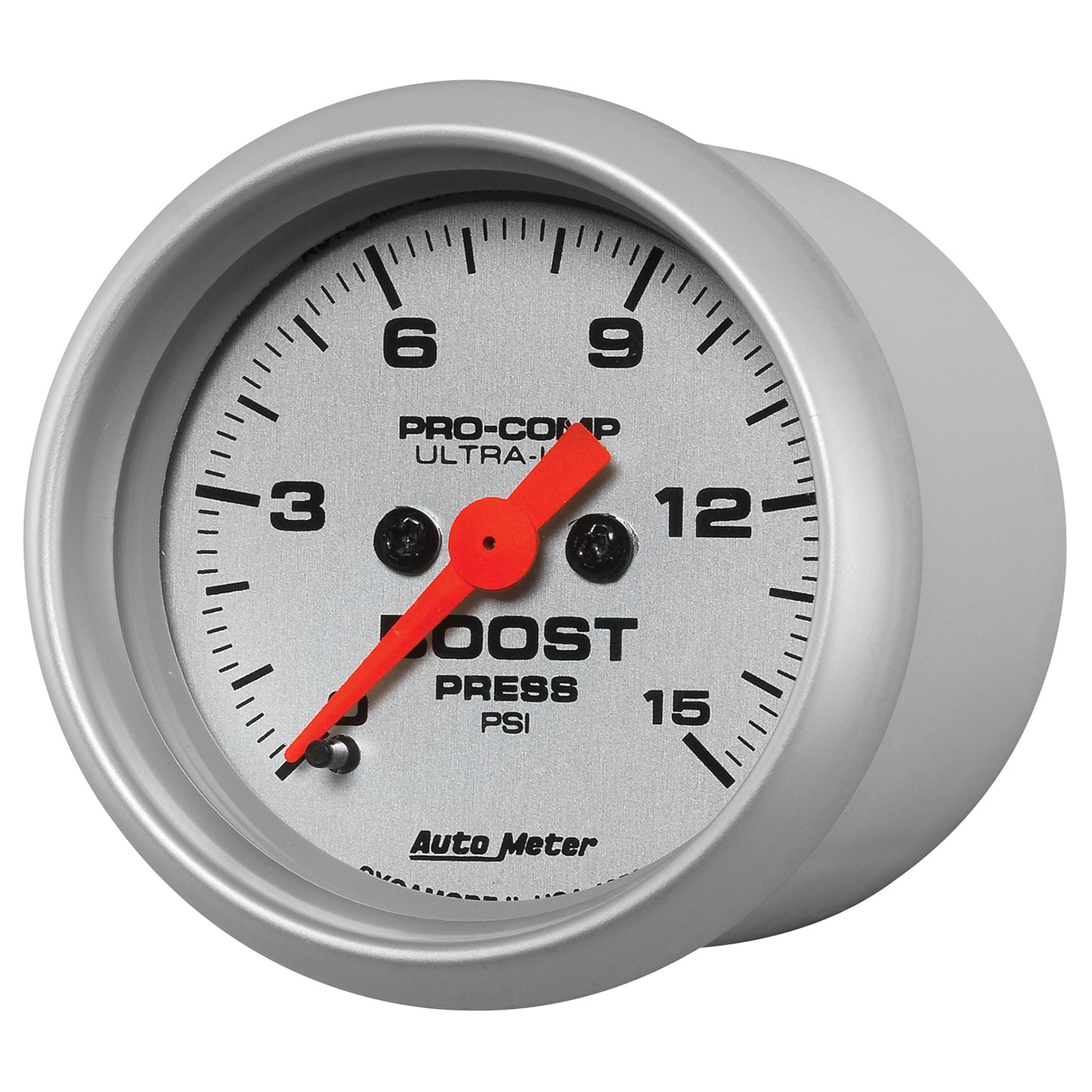 AutoMeter 2-1/16 in. Boost Gauge 0-15 PSI Ultra-Lite - ATM-4350