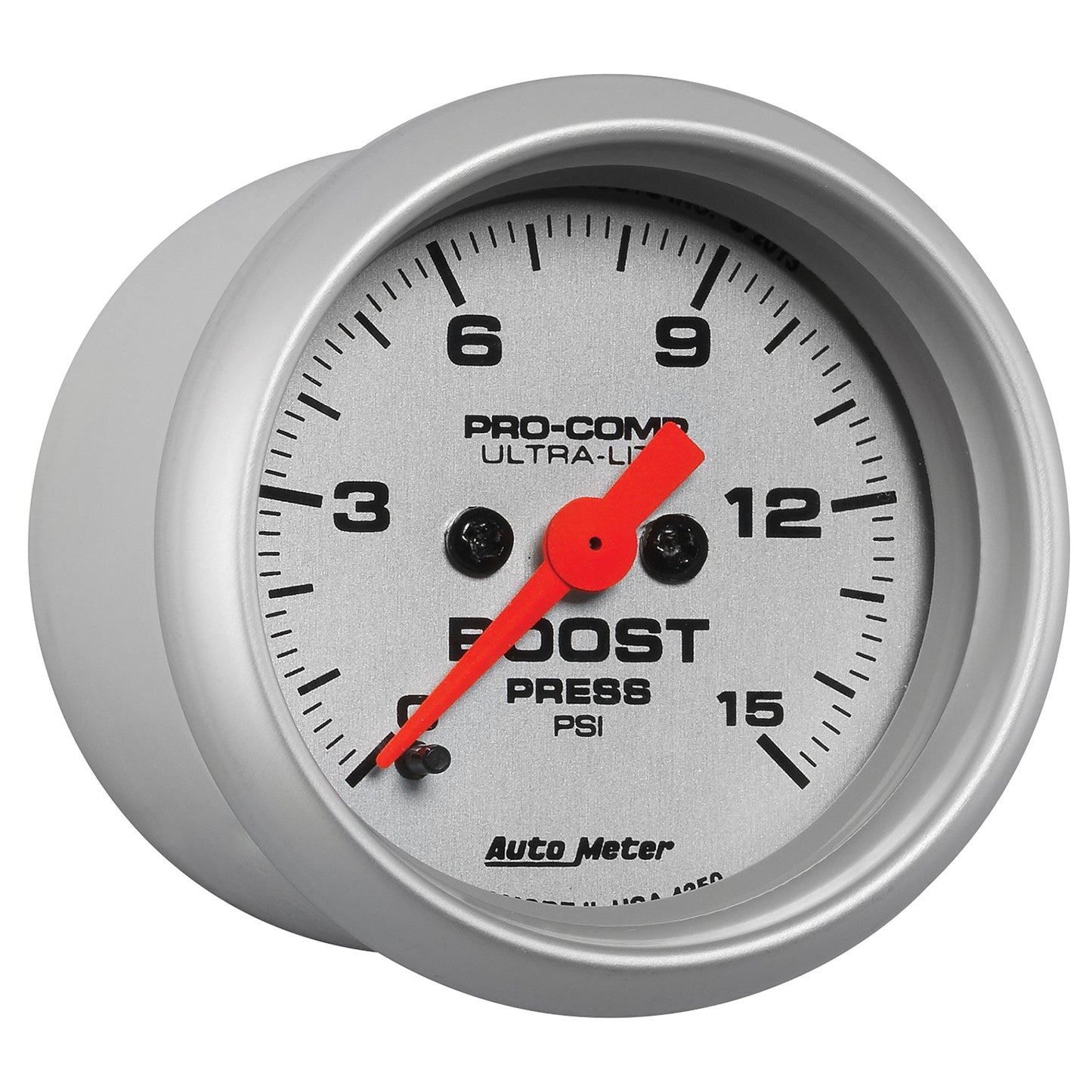 AutoMeter 2-1/16 in. Boost Gauge 0-15 PSI Ultra-Lite - ATM-4350