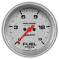 2-5/8in FUEL PRESSURE 0-15 PSI ULTRA-LITE