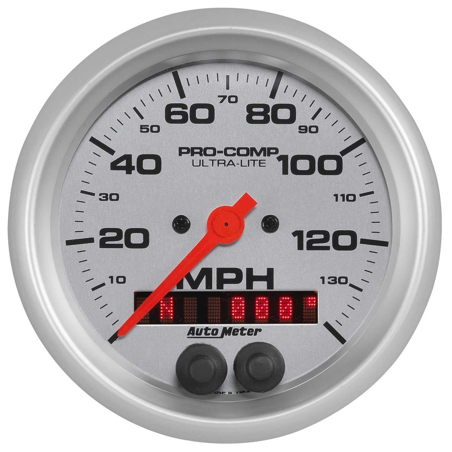 3-3/8 In. GPS SPEEDOMETER 0-140 MPH ULTRA-LITE
