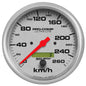 5 In. SPEEDOMETER 0-260 KM/H ULTRA-LITE