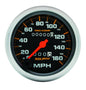 3-3/8 In. SPEEDOMETER 0-160 MPH PRO-COMP