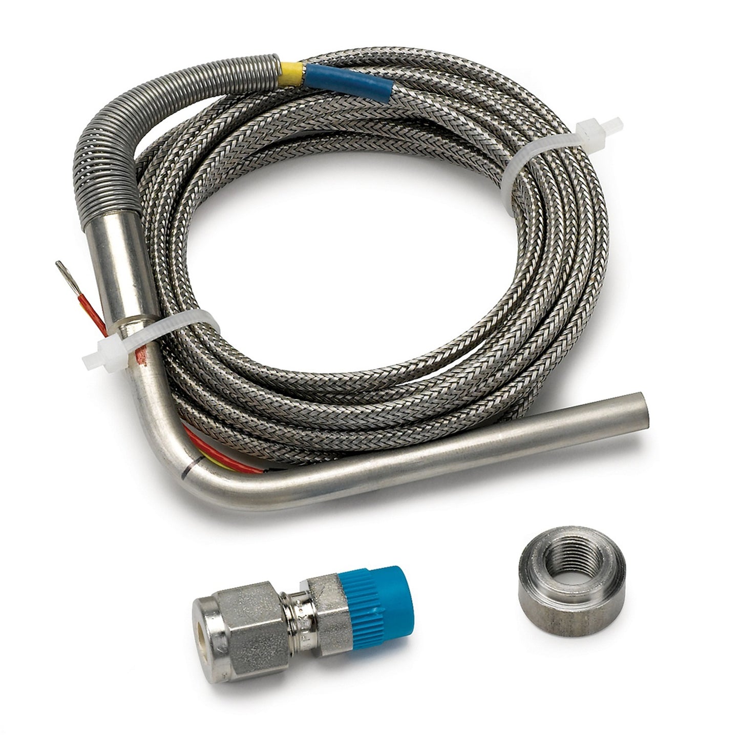 THERMOCOUPLE KIT TYPE K 1/4 In. DIA OPEN TIP 10FT INCL. STAINLESS COMP. & WELD BOSS