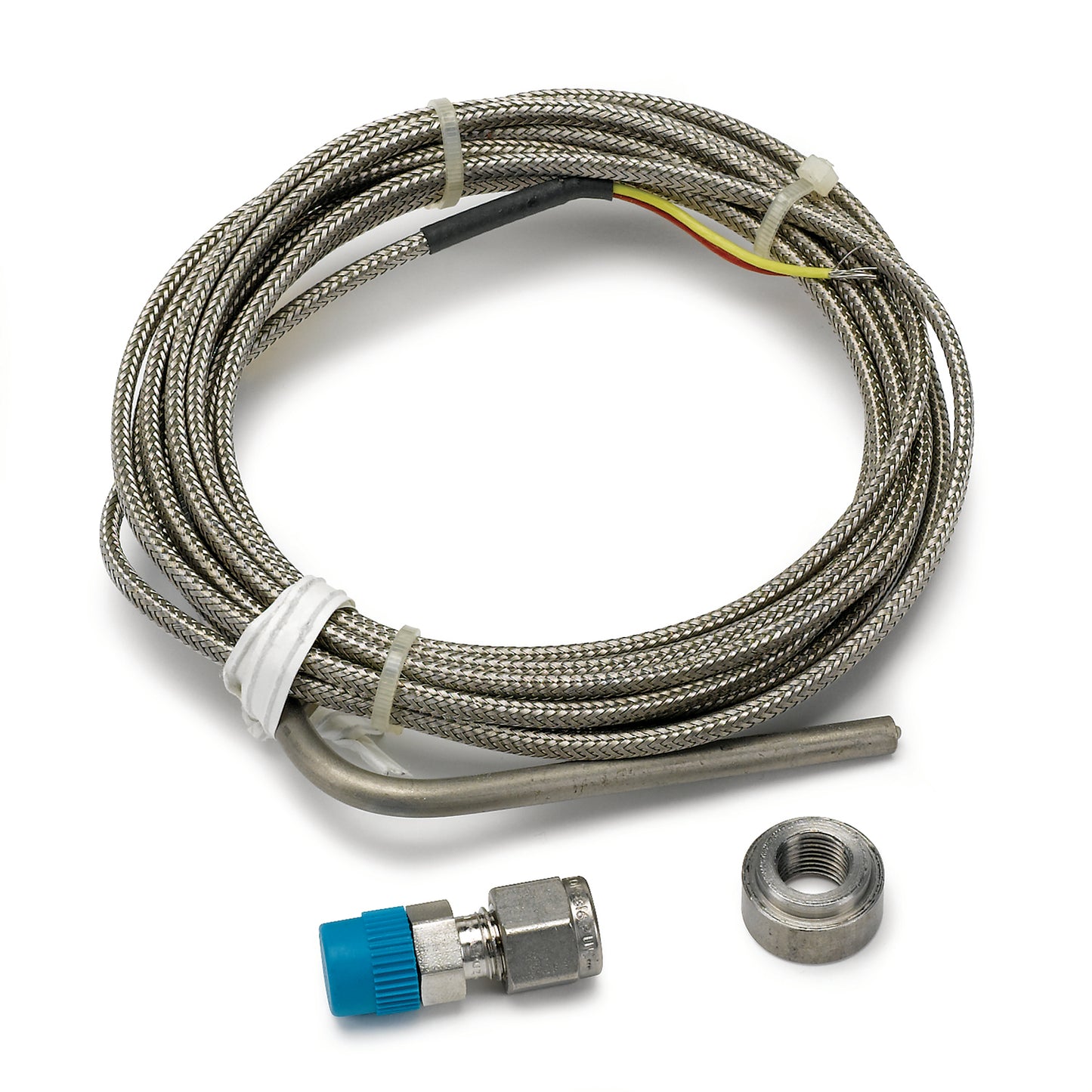 THERMOCOUPLE KIT TYPE K 3/16 In. DIA OPEN TIP 10FT INCL. STAINLESS COMP. & WELD BOSS