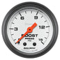 AutoMeter 2-1/16 in. Boost Gauge 0-15 PSI Phantom Series - ATM-5702