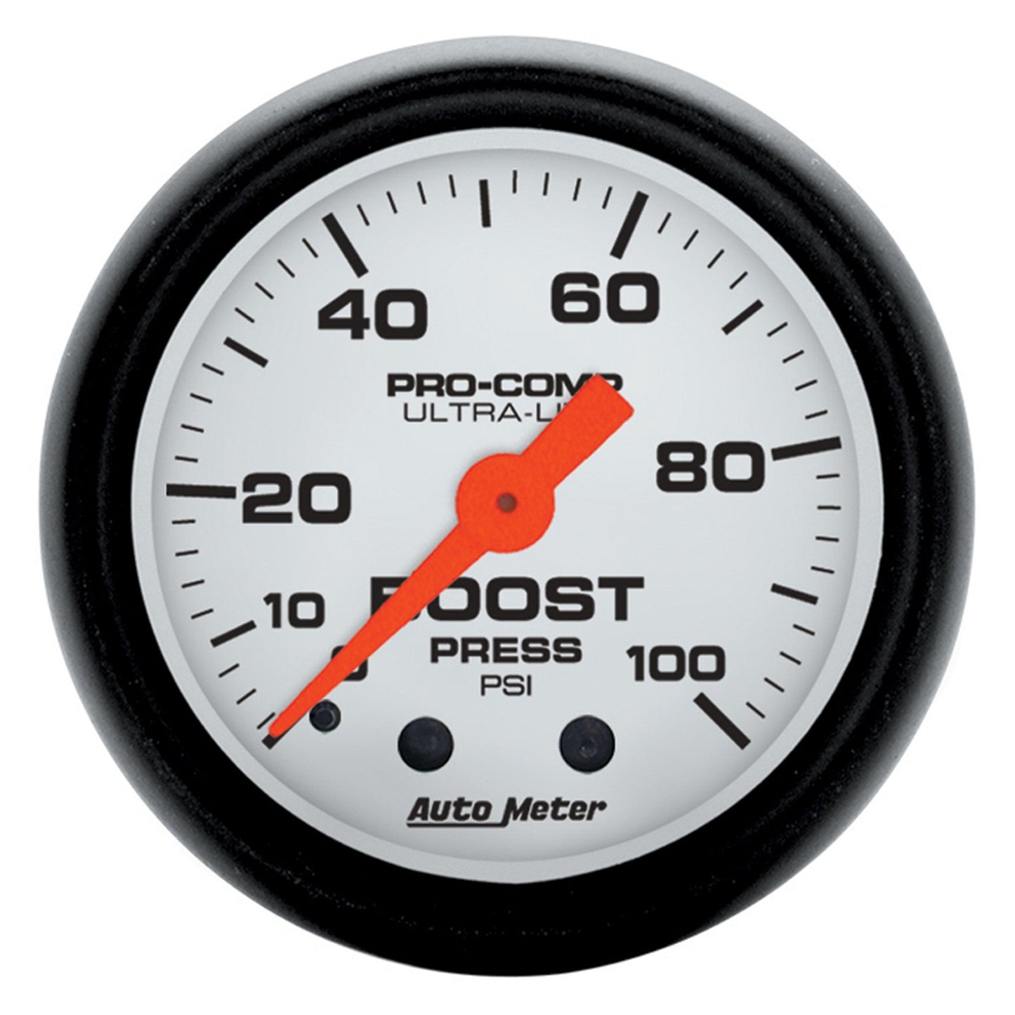 AutoMeter 2-1/16 in. Boost Gauge 0-100 PSI Phantom Series - ATM-5706