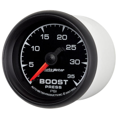 AutoMeter 2-1/16 in. Boost Pressure 0-35 PSI ES Series- ATM-5904