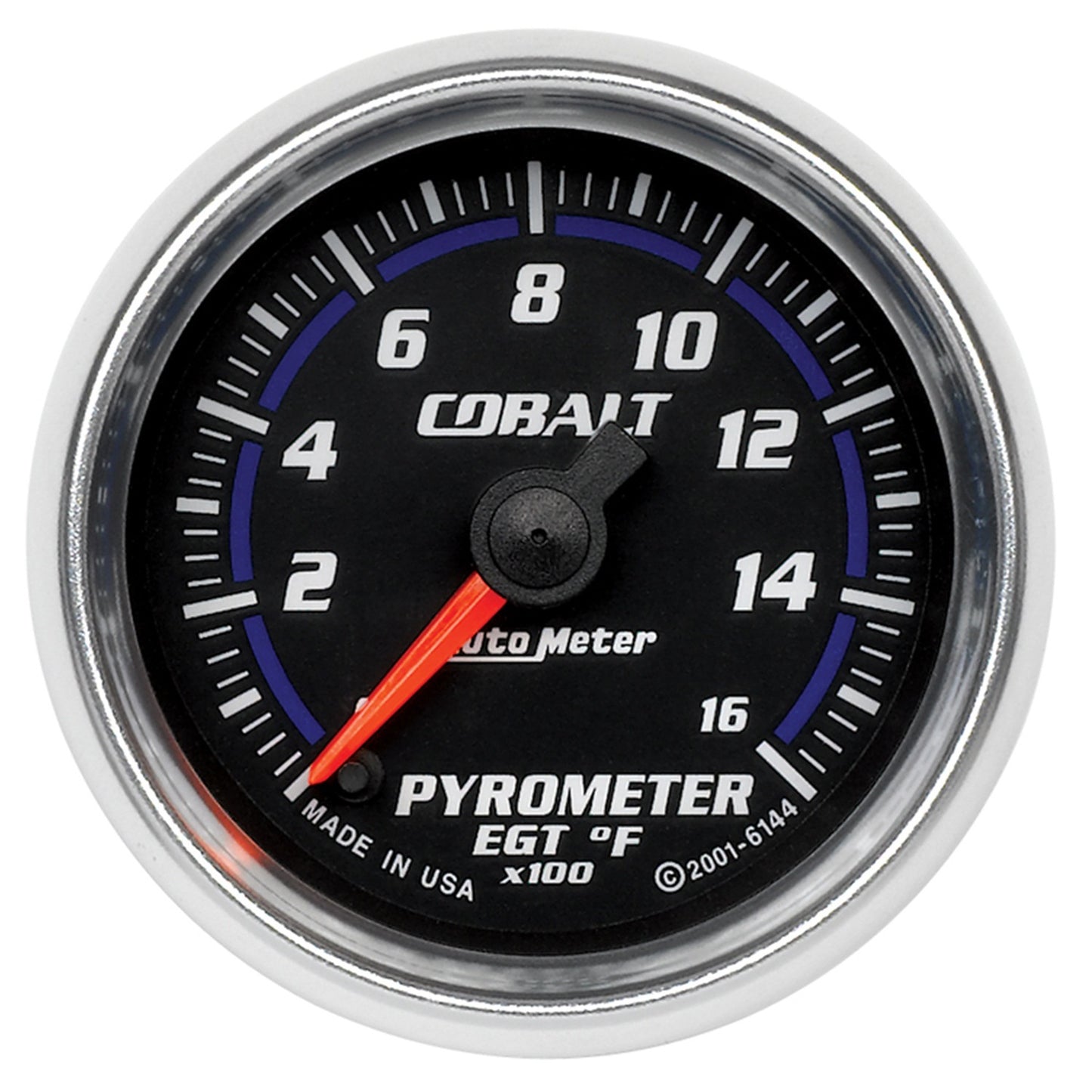 2-1/16 In. PYROMETER 0-1600 Fahrenheit COBALT