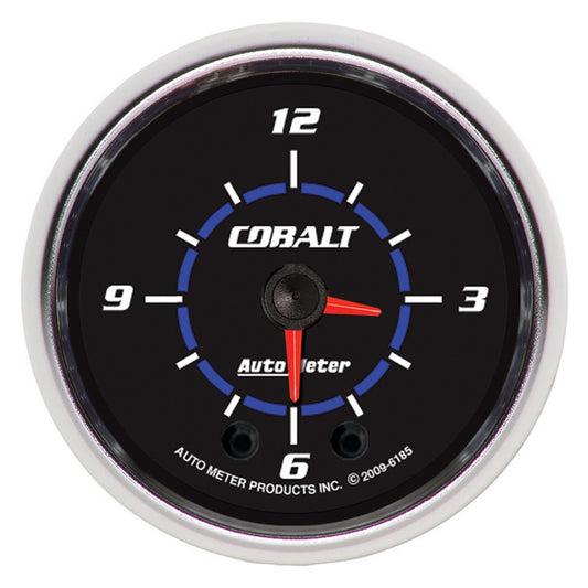 2-1/16 In. CLOCK 12 HOUR COBALT
