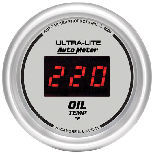 2-1/16 In. OIL TEMPERATURE 0-340 Fahrenheit ULTRA-LITE DIGITAL