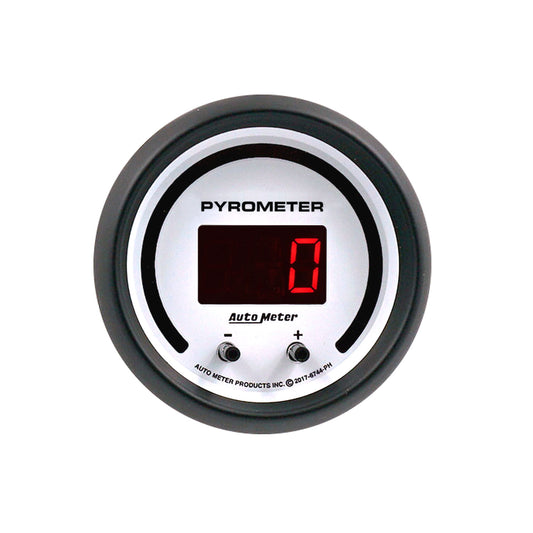 GAUGE  PYROMETER  2 1/16"  TWO CHANNEL  SELECTABLE  PHANTOM ELITE DIGITAL