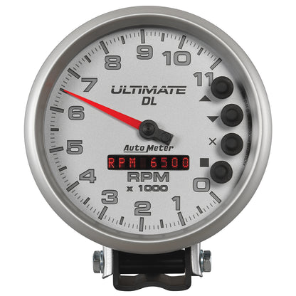 5 In. TACHOMETER 0-11000 RPM PEDESTAL ULTIMATE DL PLAYBACK SILVER