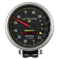 5 In. TACHOMETER 0-9000 RPM PEDESTAL ULTIMATE DL PLAYBACK BLACK