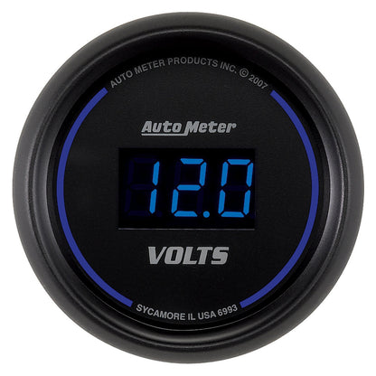 2-1/16 In. VOLTMETER 8-18V COBALT DIGITAL