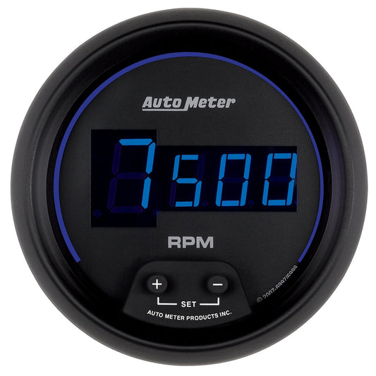 3-3/8 In. IN-DASH TACHOMETER 0-10000 RPM COBALT DIGITAL