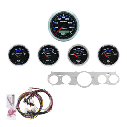 5 GAUGE DIRECT-FIT DASH KIT MUSTANG 65-66 COBALT