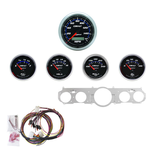 5 GAUGE DIRECT-FIT DASH KIT MUSTANG 65-66 COBALT