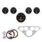5 GAUGE DIRECT-FIT DASH KIT CHEVY TRUCK 55-59 DESIGNER BLACK