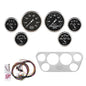 6 GAUGE DIRECT-FIT DASH KIT FORD TRUCK 53-55 OLD TYME BLACK