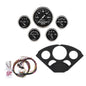 5 GAUGE DIRECT-FIT DASH KIT CHEVY 55-56 OLD TYME BLACK
