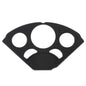 DIRECT FIT DASH INSERT CHEVY 55-56 5 GAUGE BLK