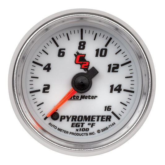 2-1/16 In. PYROMETER 0-1600 Fahrenheit C2