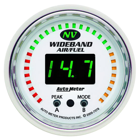 2-1/16 In. WIDEBAND PRO AIR/FUEL RATIO 6:1-20:1 AFR NV