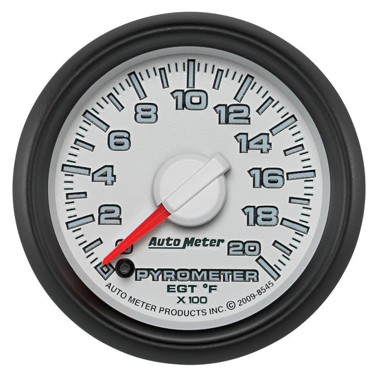 2-1/16 In. PYROMETER 0-2000 Fahrenheit GEN 3 DODGE FACTORY MATCH